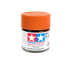 Tamiya X-34 metalinė ruda akriliniai dažai, 10 ml