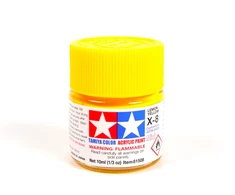 Tamiya X-8 Citrininė geltona blizgūs akriliniai dažai 10 ml