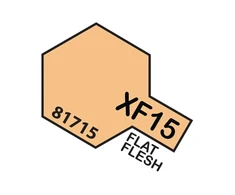 Tamiya XF-15 Flat Flesh matiniai akriliniai dažai, 10 ml