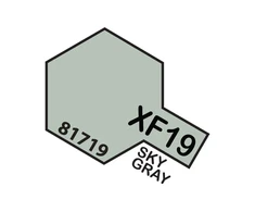 Tamiya XF-19 Sky Pilkas matiniai akriliniai dažai, 10 ml