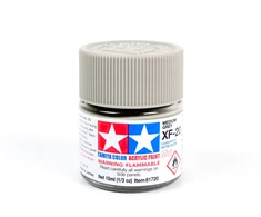 Tamiya XF-20 matiniai akriliniai dažai, vidutinė pilka, 10 ml
