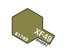 Tamiya XF-49 Khaki matiniai akriliniai dažai modeliams 10 ml