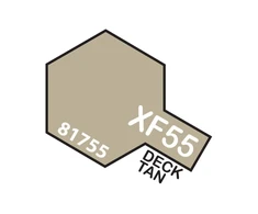 Tamiya XF-55 Deck Tan matiniai akriliniai dažai, 10 ml