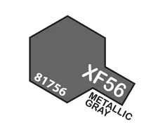 Tamiya XF-56 metalinė pilka akriliniai dažai 10 ml