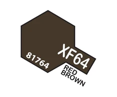 Tamiya XF-64 Raudona Brown akriliniai dažai 10 ml