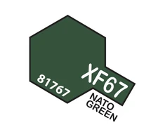 Tamiya XF-67 NATO žalia akriliniai dažai 10 ml