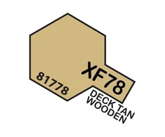 Tamiya XF-78 akriliniai dažai – medinio denio smėlio, 10 ml
