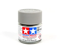 Tamiya XF-80 akriliniai matiniai dažai, karališkai šviesiai pilka, 10 ml