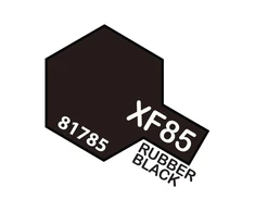 Tamiya XF-85 Rubber Juodas akriliniai dažai 10 ml
