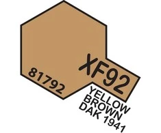 Tamiya XF-92 DAK geltonai rudi akriliniai dažai 10 ml