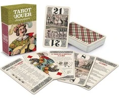 Grimaud Cartomancie Žaidimų Kortų Rinkinys - Tarot à Jouer divinatoire 78 Kortos Prancūziškas 8x13 cm