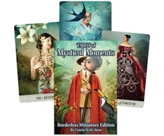 Us Games Systems Tarot Kortų Rinkinys - Tarot mistiškų akimirkų be rėmelio mini 84 kortos 5x7.5 cm