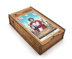 Dėlionė Iš Medžio Tarot: The Magician (250 detalių) Fantasy Puzzles