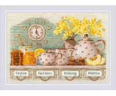 Tea Time siuvinėjimo rinkinys iš RIOLIS Nr.: 1873