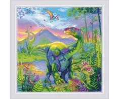 The Era of Dinosaurs Siuvinėjimo rinkinys iš RIOLIS Nr.: 2023