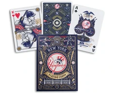 Theory 11 Kolekcionuojamos Kortelės - New York Yankees Theory11 Kaladė, 52 Kortelės, 2 Džokeriai, MLB