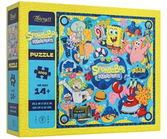 Theory 11 Dėlionė - SpongeBob SquarePants 1000 Detalių Dėlionė 65 x 65 cm