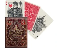 Theory11 Harry Potter Gryffindor Raudonos žaidimo kortos
