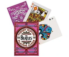 Theory11 The Beatles žaidimo kortos (rožinės)