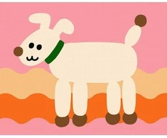 TPS Tapybos rinkinys "Dog"