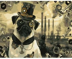 TPS Tapybos rinkinys "Mr. Mug in Steam Punk style"