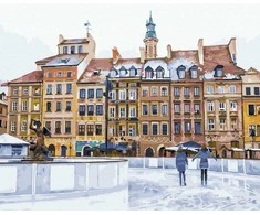 TPS Tapybos rinkinys "New Year's Square"