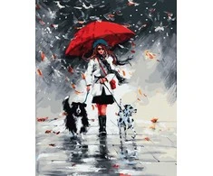 TPS Tapybos rinkinys "Walking in the rain"