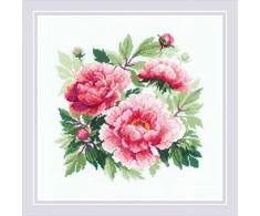 Tree Peony siuvinėjimo rinkinys iš RIOLIS Nr.: 1854