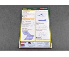 Trumpeter 0,3 mm plastiko lakštai 210×300 mm, 2 vnt. – modeliavimui