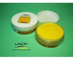 Ukrainian Scale Cars USCP geltoni flokavimo milteliai 30 ml (1/24 interjerams) 24A046