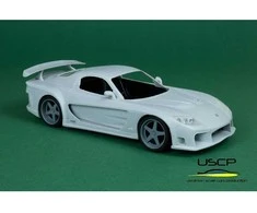 USCP Mazda RX-7 Veilside Fortune transkitas 1/24 (Tamiya), Greiti ir įsiutę
