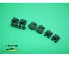 Ukrainian Scale Cars USCP Weber karbiuratorių rinkinys 1/24, 4–6 cilindrų (24A103)