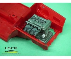 Ukrainian Scale Cars USCP Weber karbiuratorių rinkinys 1/24, 4–6 cilindrų (24A103)