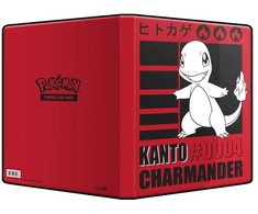 Ultra Pro Charmander 9 kišenių Pokémon kortelių albumas kolekcininkams