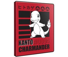 Ultra Pro Charmander Pokémon kortelių albumas 4 kišenės kolekcininkams