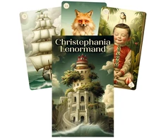 Us Games Systems Christephania Lenormand kaladė sidabriniais kraštais, 38 kortos