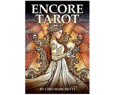 Us Games Systems Encore Tarot – Ciro Marchetti taro kaladė su vadovu, 82 kortos