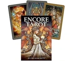 Us Games Systems Encore Tarot – Ciro Marchetti taro kaladė su vadovu, 82 kortos
