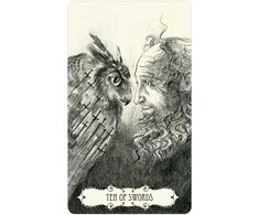 US Games Systems Tarot Of The Abyss Kortos