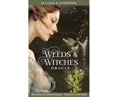 Us Games Systems Weeds &amp; Witches orakulo kortos raganų ir žolelių magijai