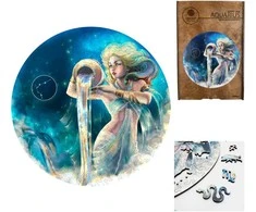 Fantasy Puzzles Vandenis (Zodiakai) Dėlionė Iš Medžio (200 detalių)