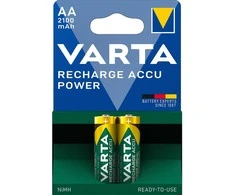 Varta AA 2100mAh NiMH įkraunamos baterijos Recharge Accu Power 2 vnt