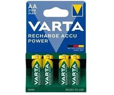 Varta Recharge Accu Power AA 2100mAh įkraunamos baterijos, 4 vnt.