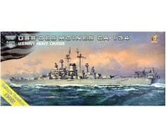 Very Fire Hobby USS Des Moines CA-134 sunkus kreiseris 1/700 rinkinys Deluxe Very Fire