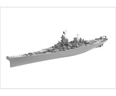 Very Fire Hobby USS Missouri BB-63 1944/45 laivo modelis 1/700 Very Fire