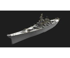 Very Fire Hobby USS Montana BB-67 JAV karo laivo plastikinis modelis 1/350 Very Fire