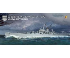 Very Fire Hobby USS Salem CA-139 deluxe laivo modelis 1/700 Very Fire rinkinys