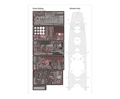 Very Fire Hobby Very Fire Yamato 1/350 detalizavimo rinkinys japoniškam karo laivui