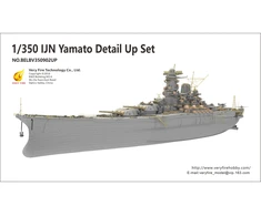 Very Fire Hobby Very Fire Yamato 1/350 detalizavimo rinkinys japoniškam karo laivui