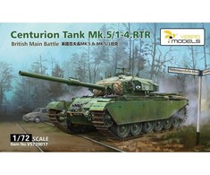 Vespid Models Centurion Mk.5/1 4 RTR britų kovos tankas 1/72 rinkinys